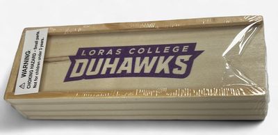 Traveler Dominoes with Wood Box