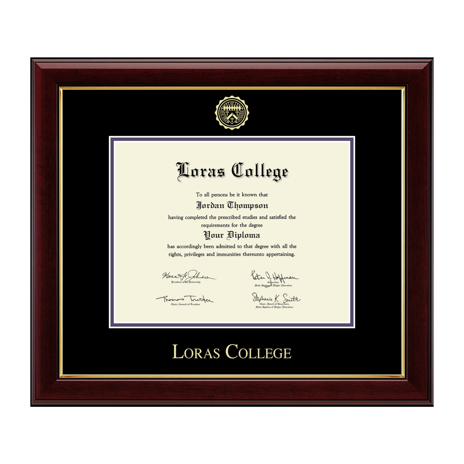 Diploma Frame - Embossed Gallery