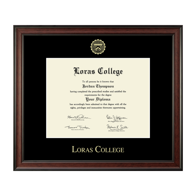 Gold Embossed Diploma Frame - SPECIAL ORDER