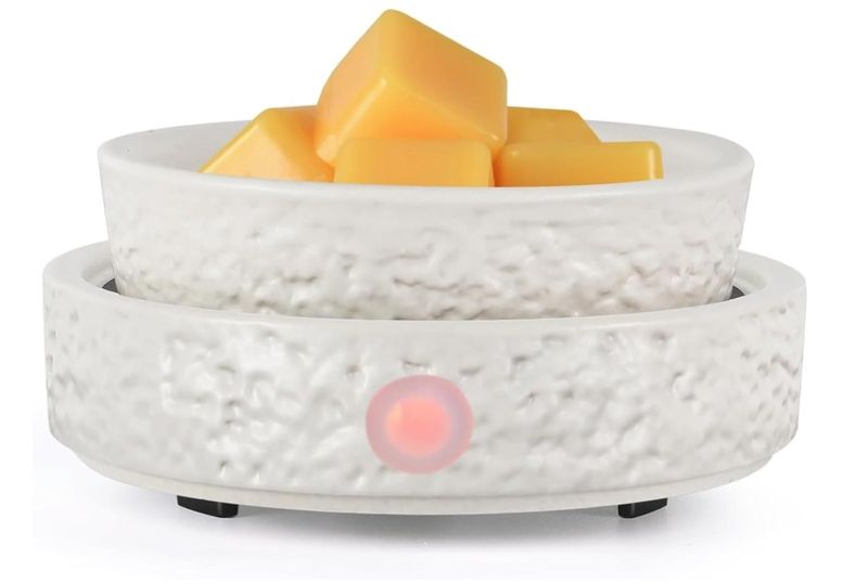 Ceramic Wax Melt Warmer Fragrance, 3 in1 Electric Candle Wax Warmer,