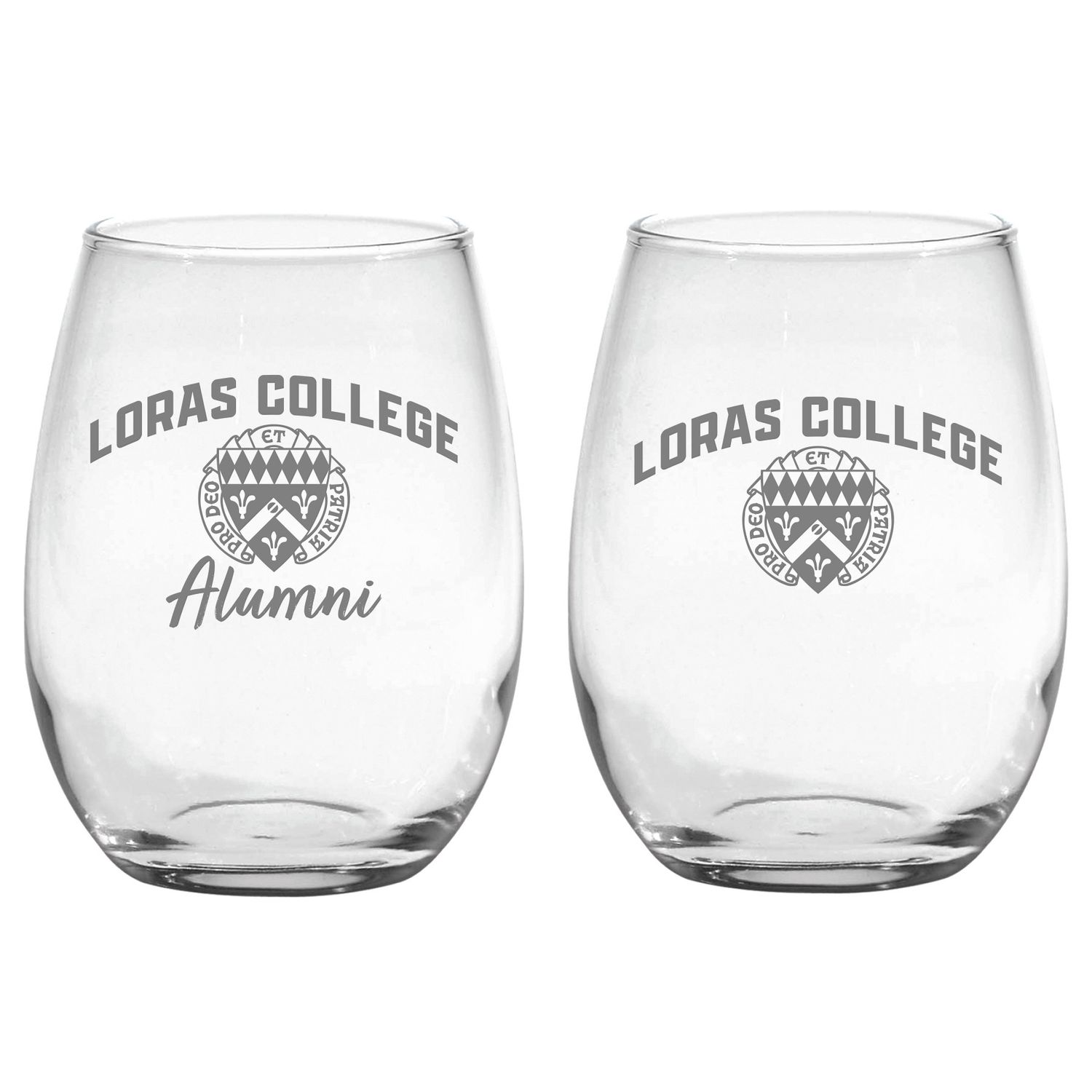 15oz. Stemless Wine glass (set of 2)