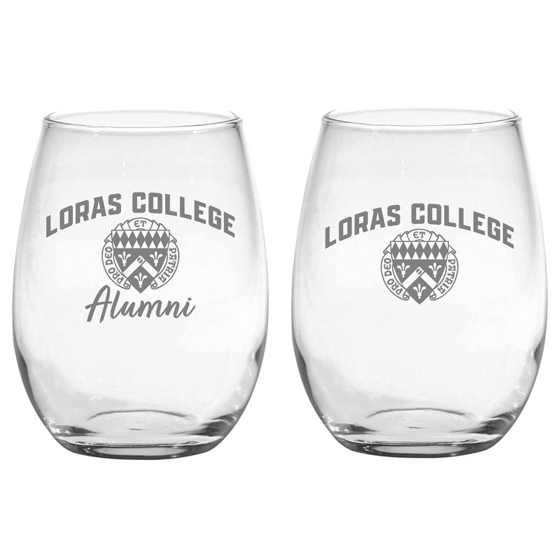 15oz. Stemless Wine glass (set of 2)