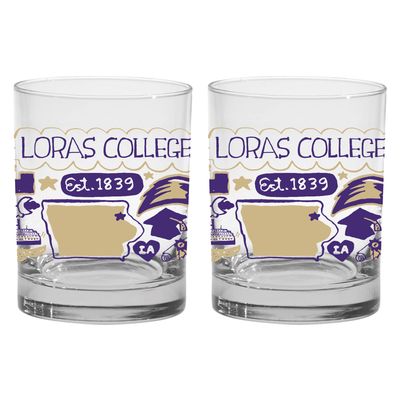 JG 14 oz. DOF glass set of 2