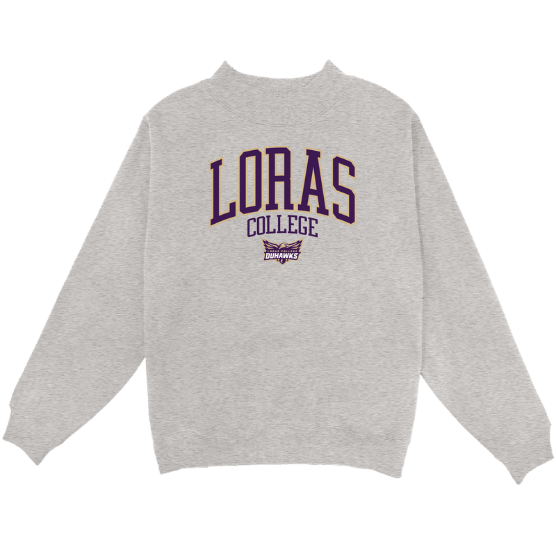 Women's Mock Neck Sweatshirt
