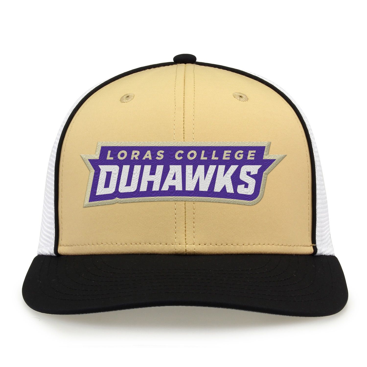 Fitted Duhawk Embroidered Hat, Size: XS