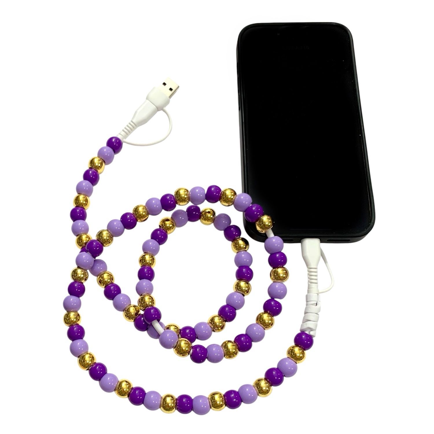 4 in 1 Beaded Charging Cable