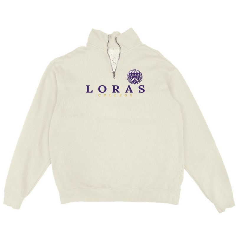 Dyed Ringspun Fleece 1/4 zip