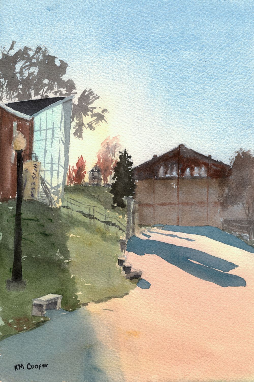 Campus Light Watercolor