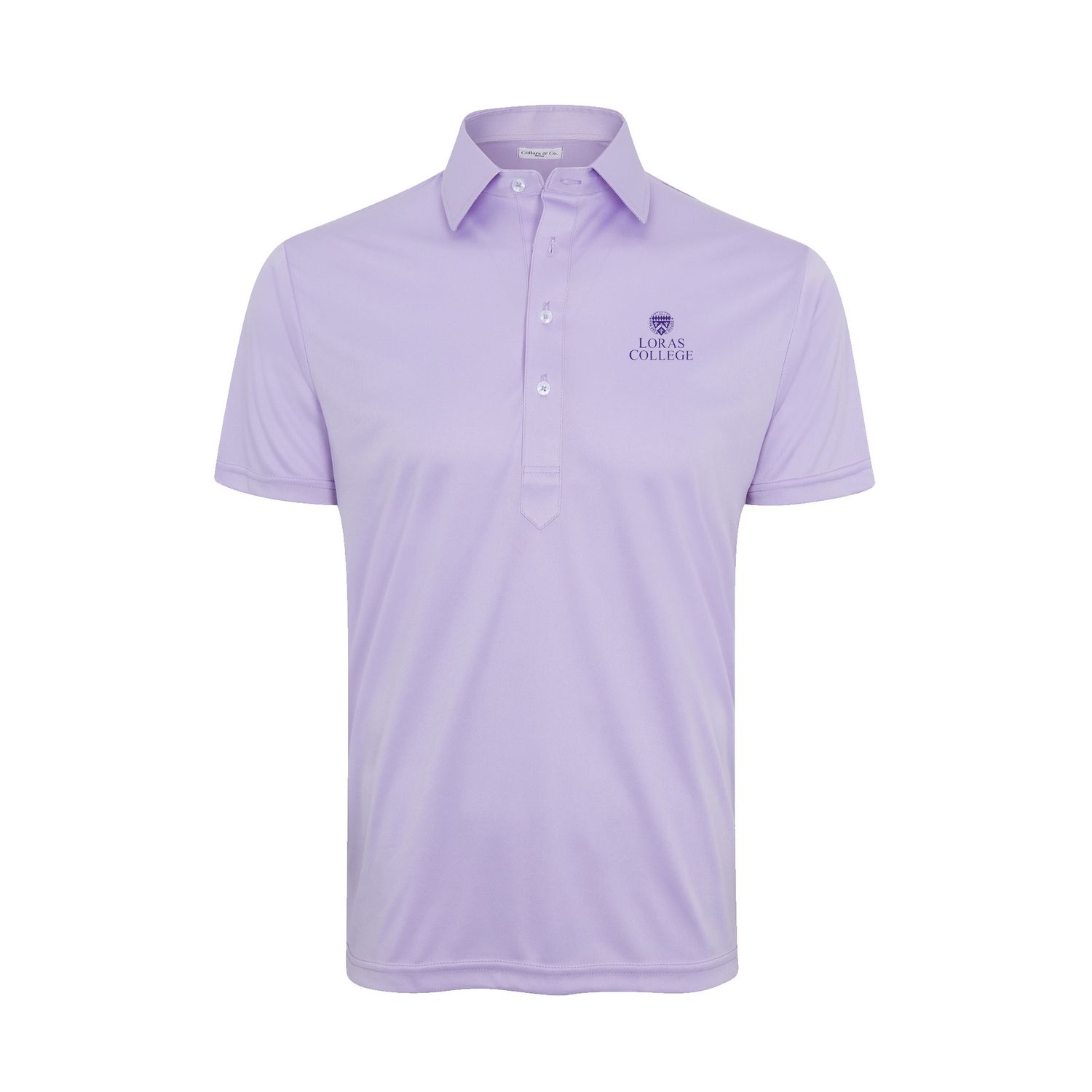 Collars &amp; Co Semi-Spread Collar Polo, Size: Sm