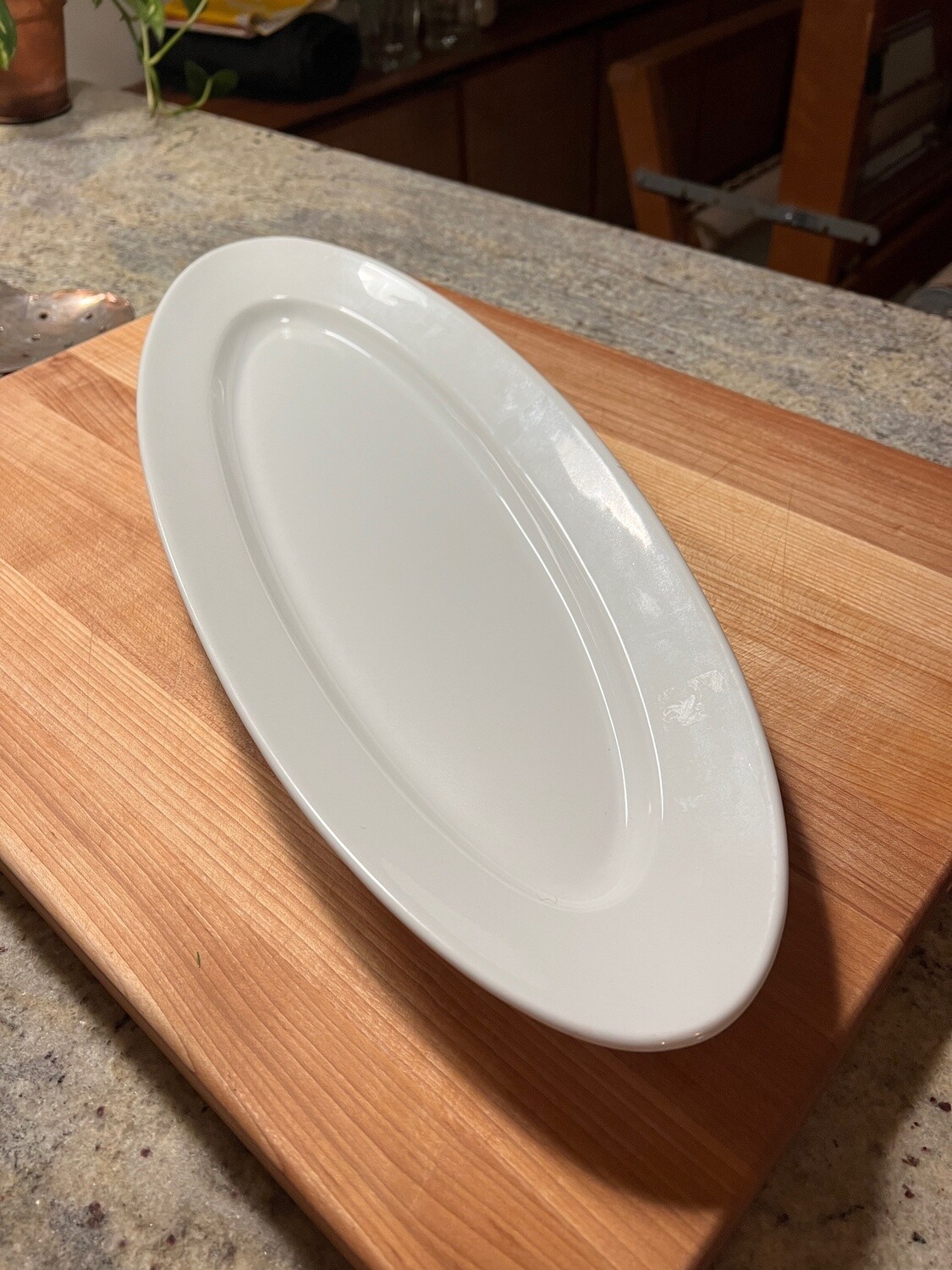Vintage Pillivuyt Porcelain Fish Platter - France
