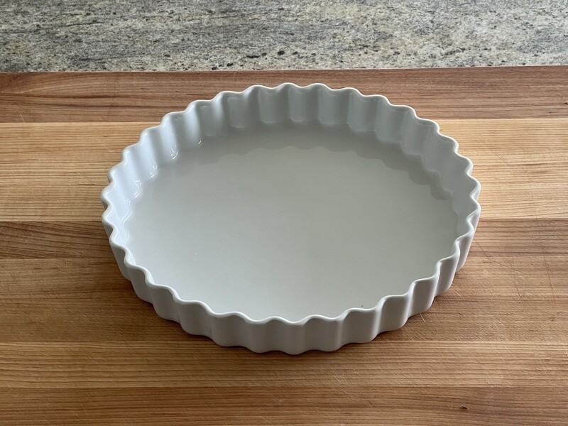 1950's Pillivuyt Porcelain Tart Pan