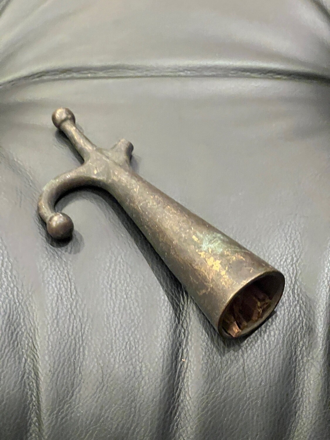 Antique Bronze Boat Hook