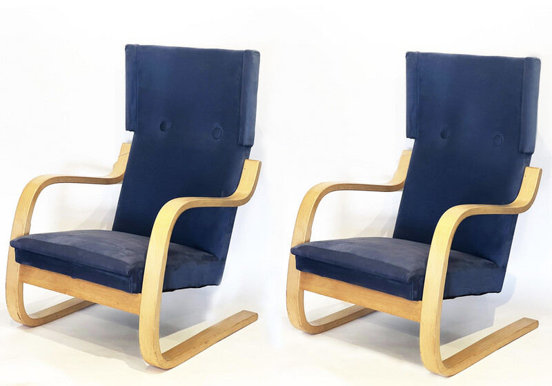 1934 Alvar Aalto 401 Wingback Chair by Artek