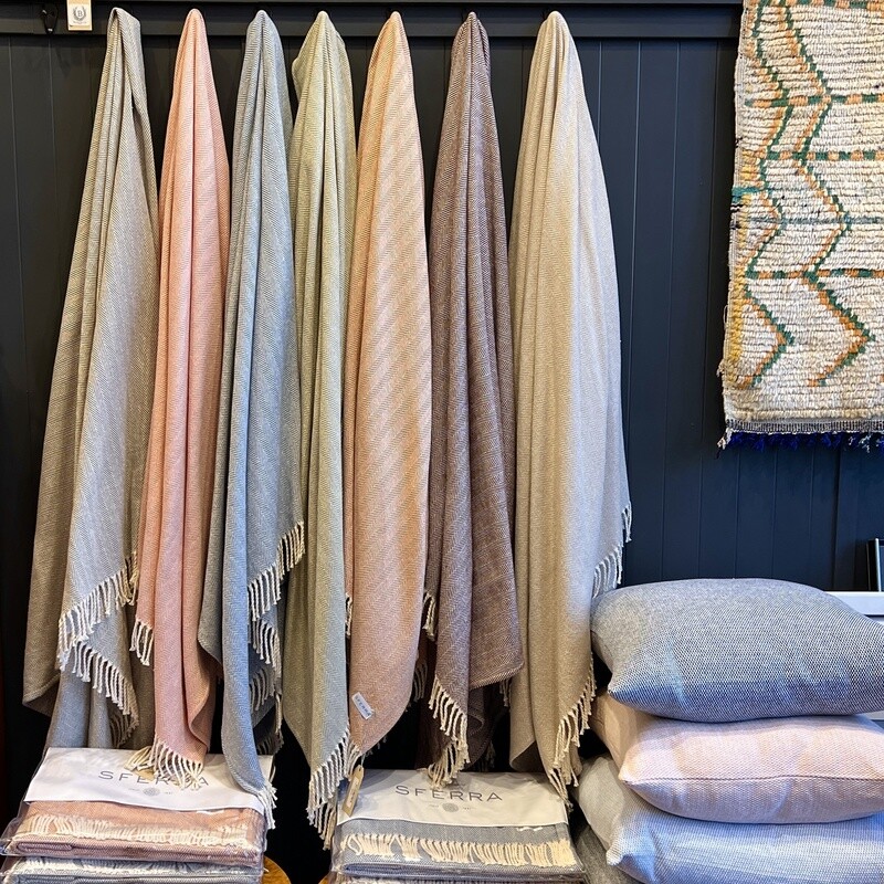 Sferra Celine Cotton Throw Blanket
