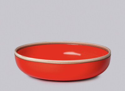 Coral Red - Middle Kingdom &#39;Hermit&#39; Bowl - Large