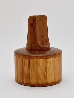 Rare - 1960s Dansk Jens Quistgaard &#39;Cane &amp; Teak&#39; series pepper mill
