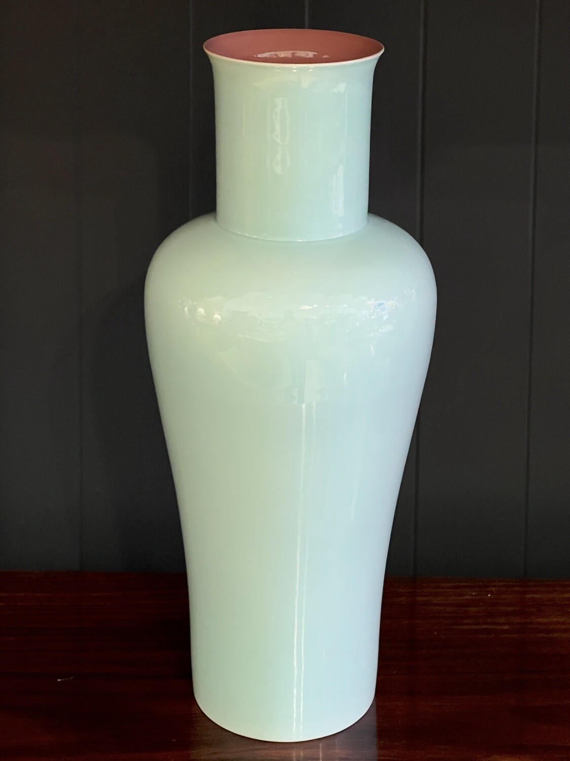 Middle Kingdom Celadon Porcelain Lover Vase