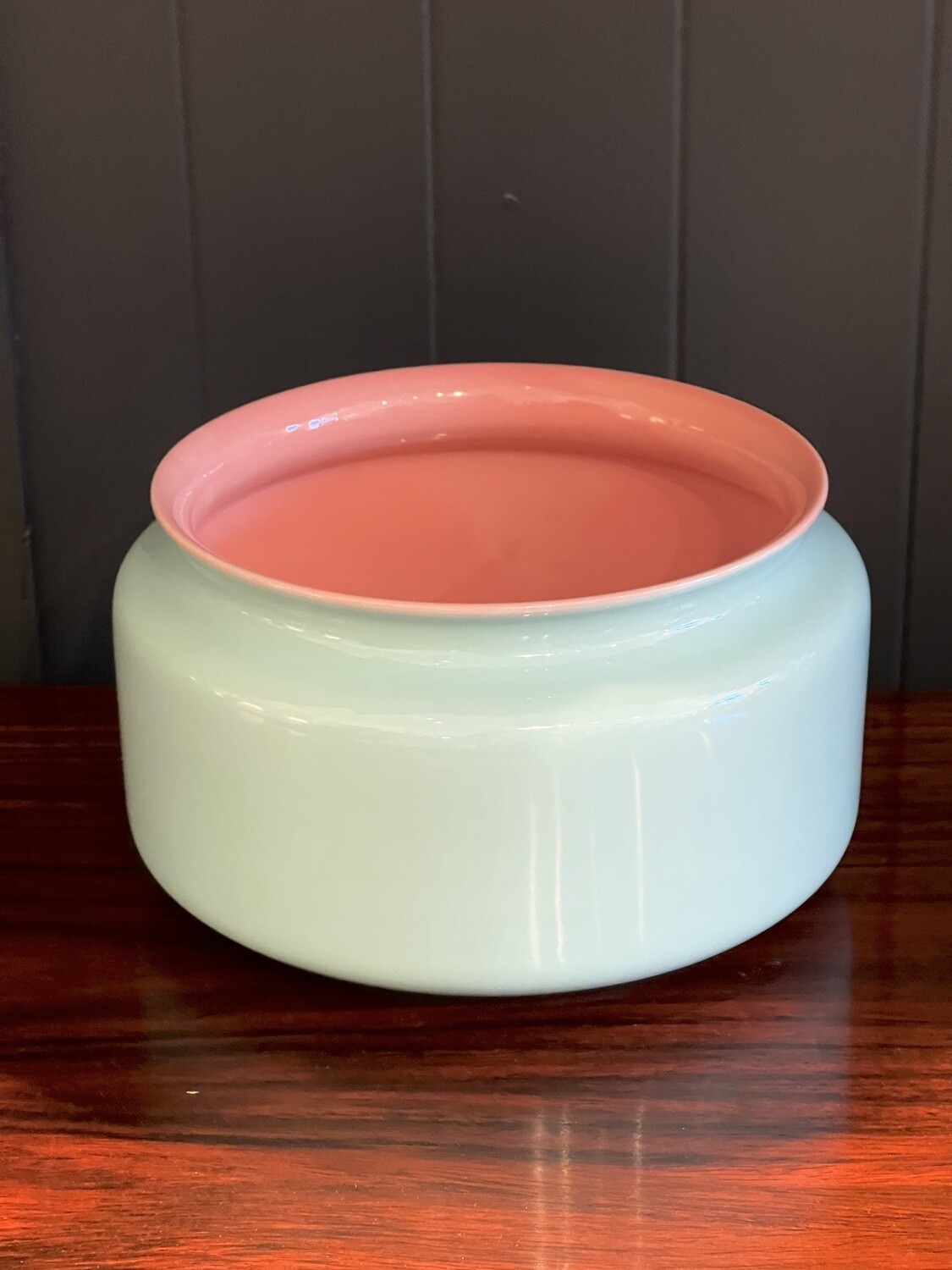 Middle Kingdom Celadon Persimmon vase