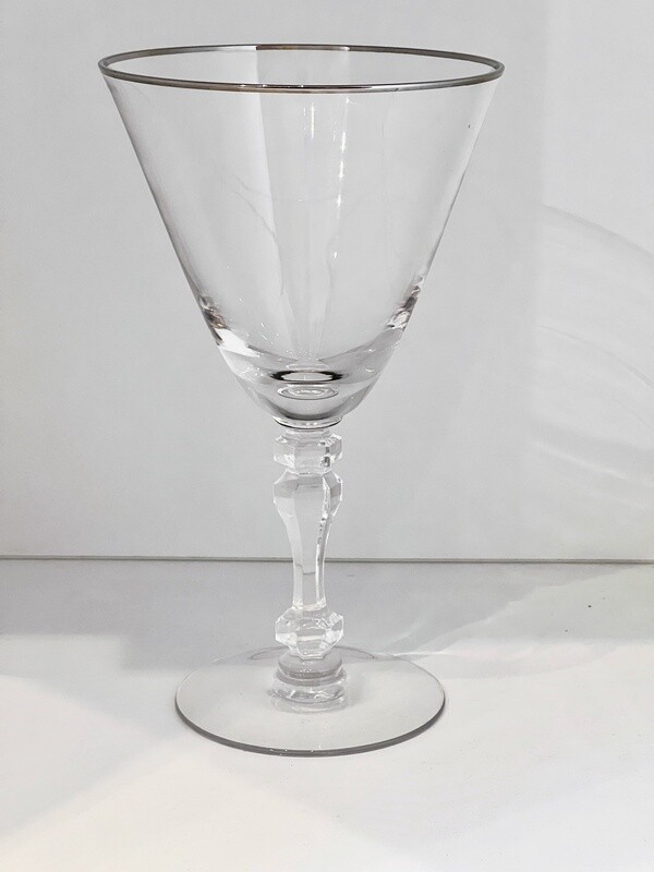Tiffen Franciscan &#39;Montclair&#39; Platinum Glassware