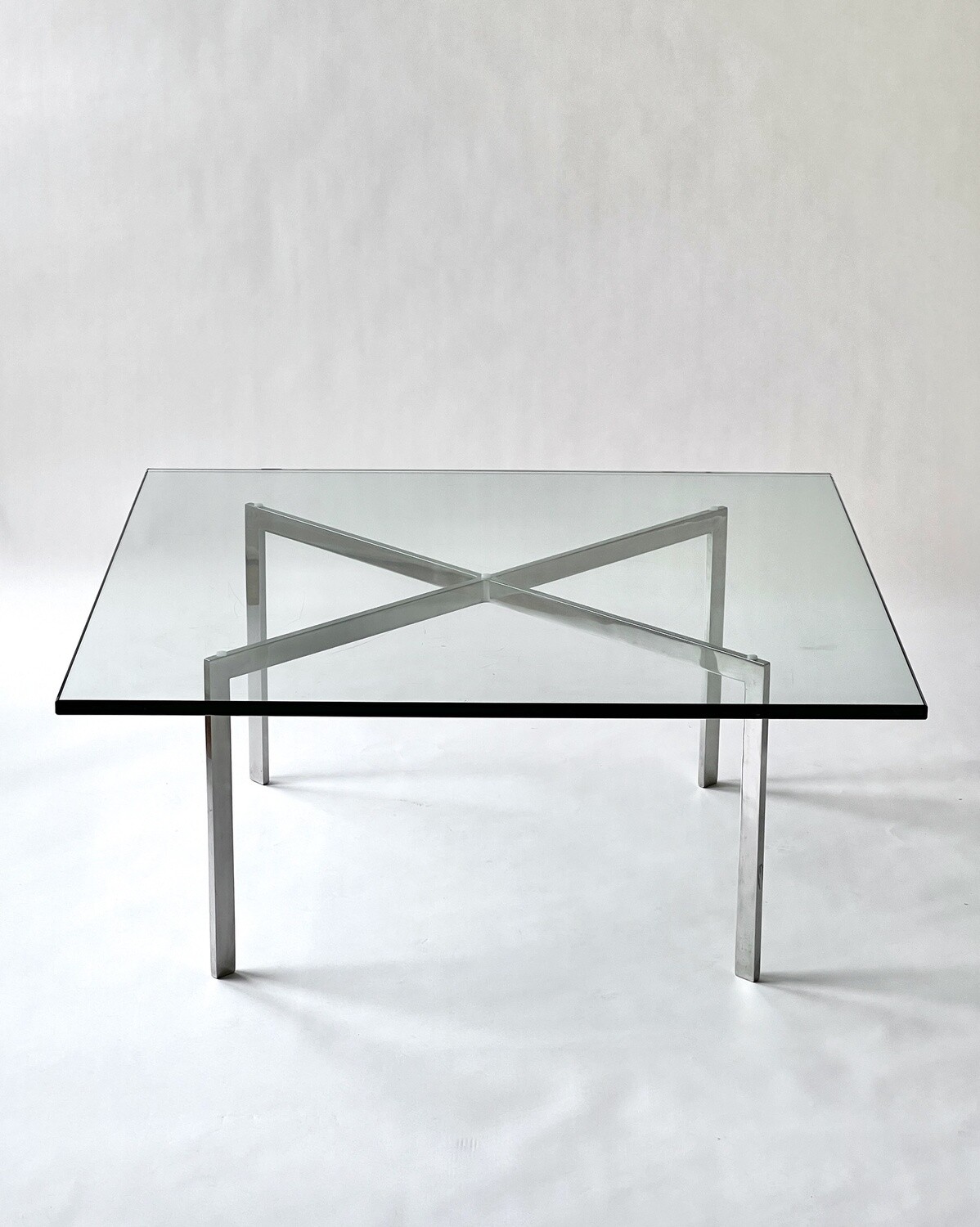Ludwig Mies van der Rohe Barcelona Table for Knoll 1960s