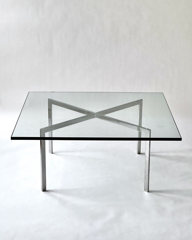Ludwig Mies van der Rohe Barcelona Table for Knoll 1960s