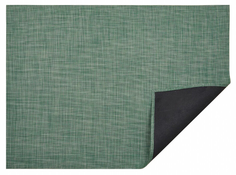 Chilewich LTX Mini Basketweave 23&quot;x36&quot; -  IVY