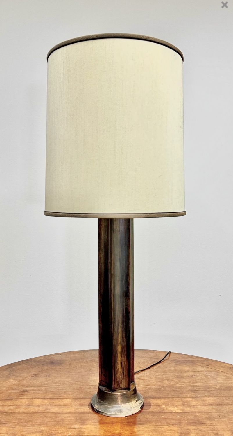 Rare Harry Lunstead tall table lamp