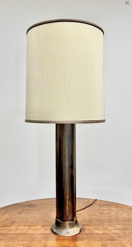 Rare Harry Lunstead tall table lamp