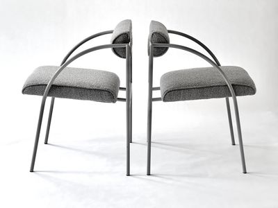 Rodney Kinsman Bieffeplast &quot;Vienna&quot; Chair newly upholstered  - Italy