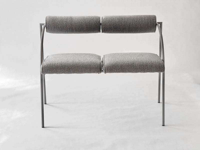 Rodney Kinsman Postmodern &#39;Vienna&#39; Settee for Bieffeplast Italy 1980s