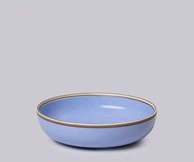 Middle Kingdom Lavender Porcelain Nesting &#39;Hermit&#39; Bowl - small