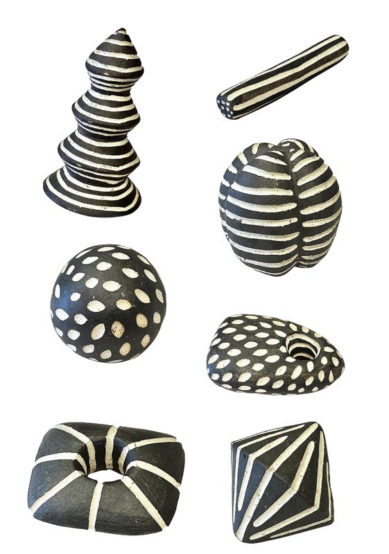 Larry Halvorsen Ceramic rattles