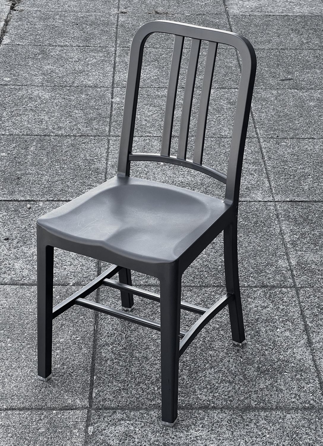 Emeco 111 Navy Chair - Charcoal