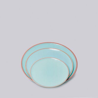 Middle Kingdom Hermit Dinner Plate - Celadon