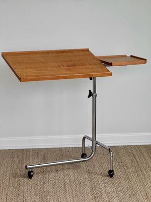 Danecastle Teak adjustable Rolling Table
