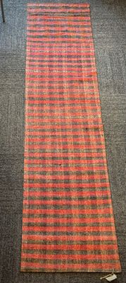 Vintage Turkish Kilim Wool Runner 118&quot;L  x 22&quot; W