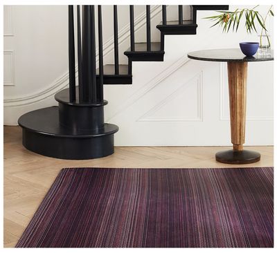 Chilewich LTX Quill Mat 30&quot; x 106&quot; runner - Mulberry