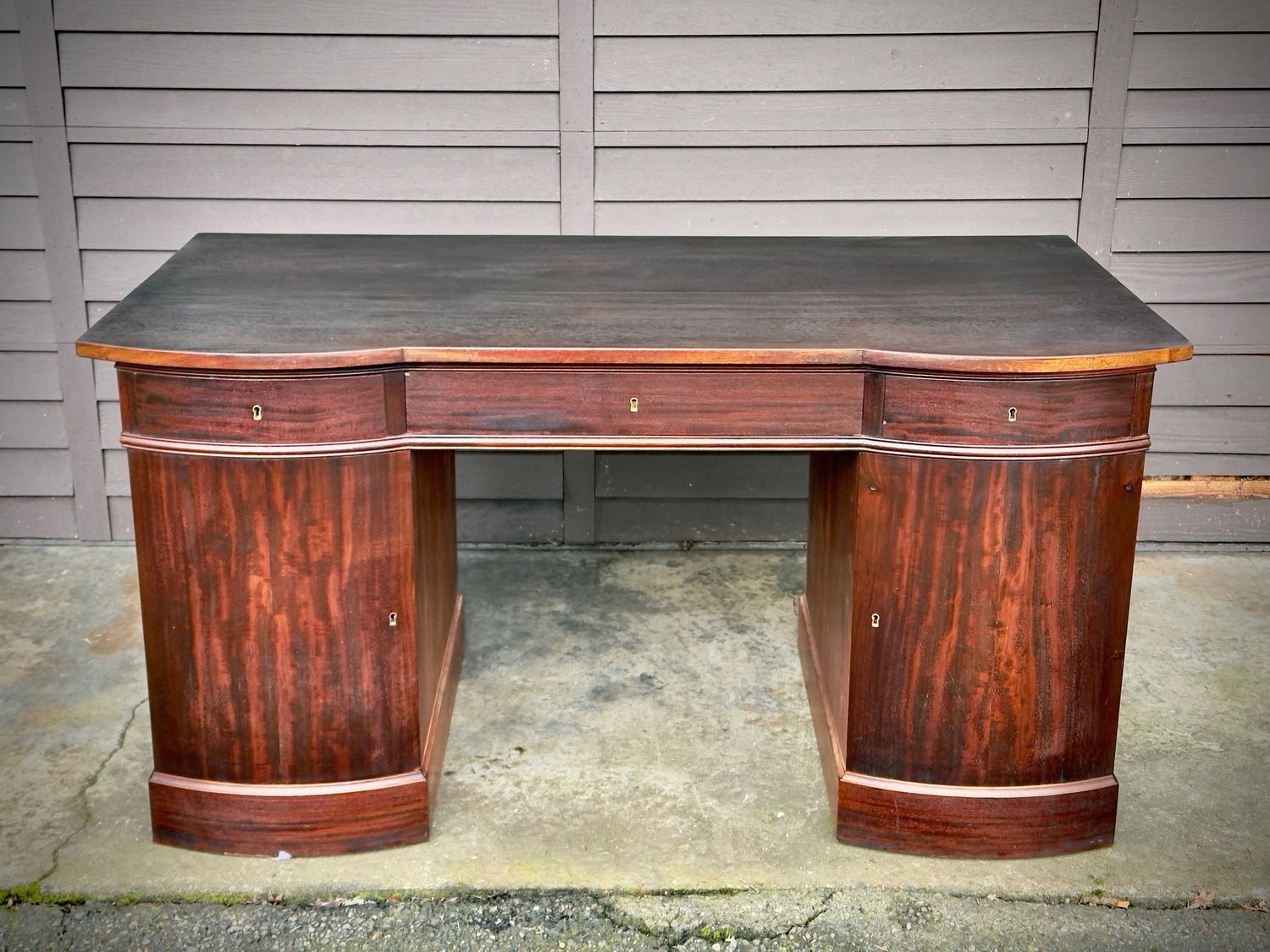 Swedish Mahogany Desk