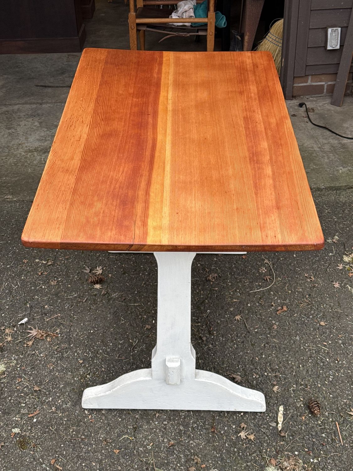Antique 1900s Swedish farm table