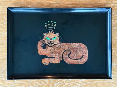 Couroc Mystical Lion Tray