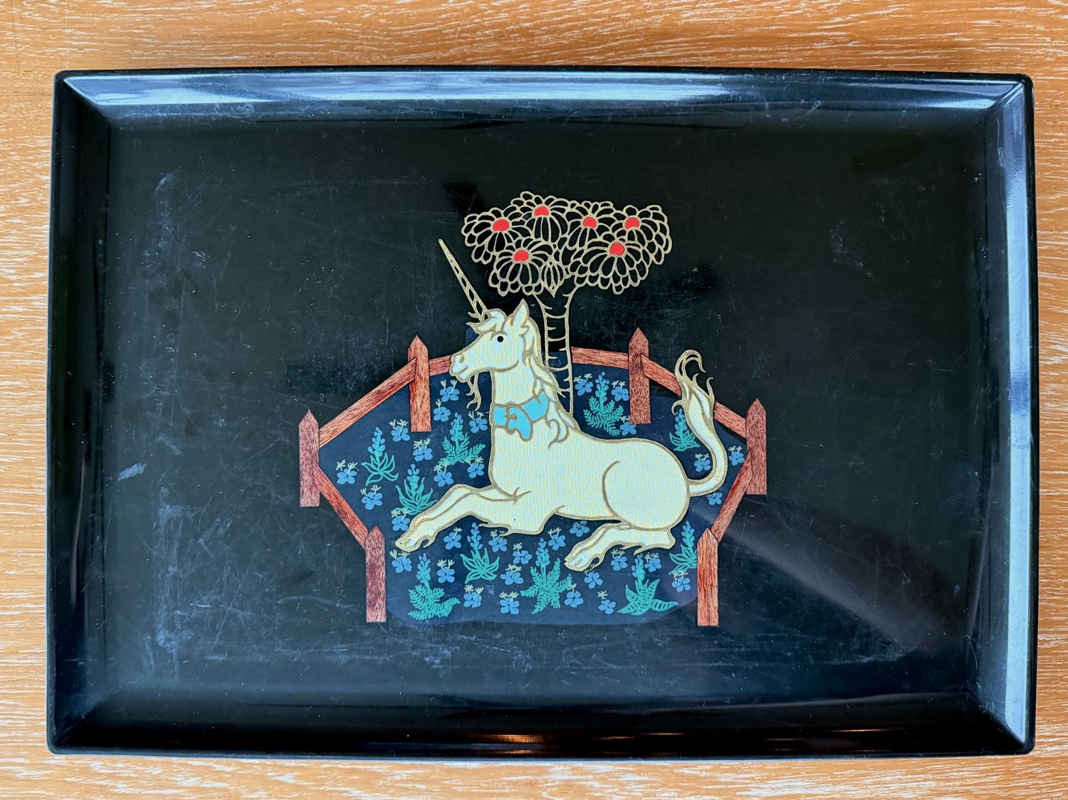 Couroc Unicorn Tray