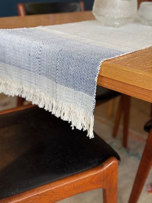 Locally made handwoven table runner