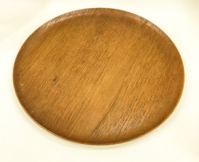 Teak tray by Nordika 11&quot;