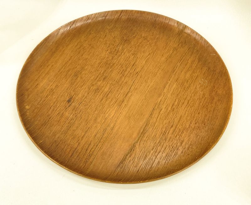 Teak tray by Nordika 11&quot;