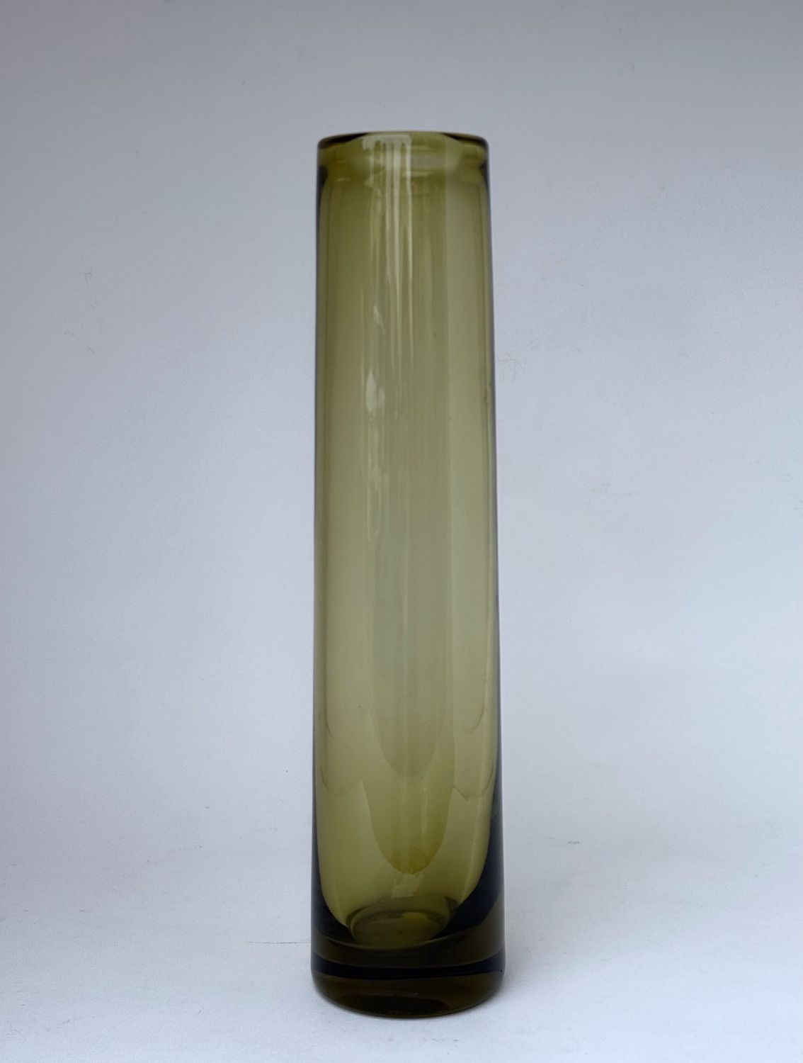Per Lutkin Holmgaard 1960&#39;s Green Vase - Sweden