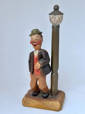 Wood Carved Bar Tools - Anri Italy