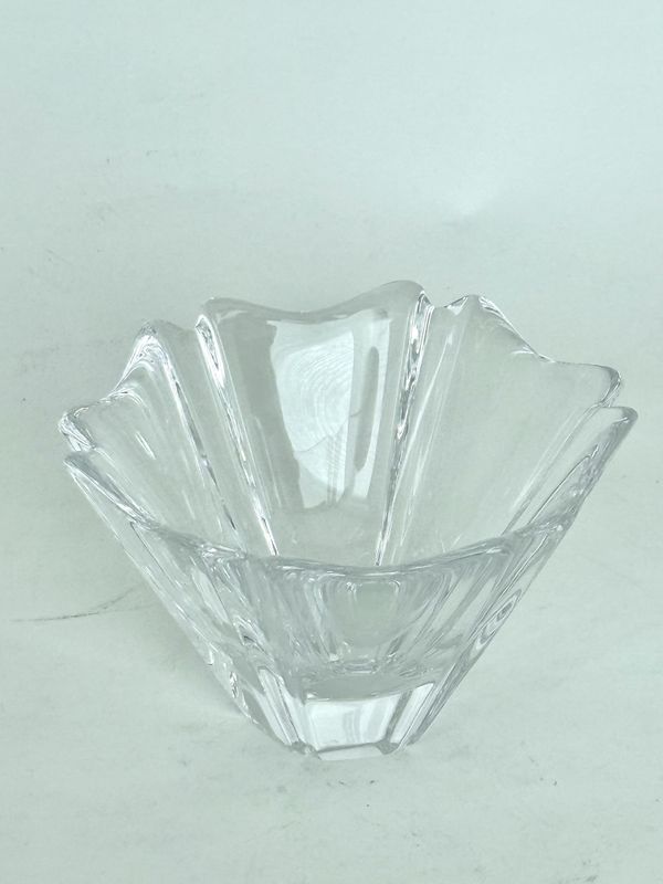 Orrefors Sweden Crystal Tulip vase