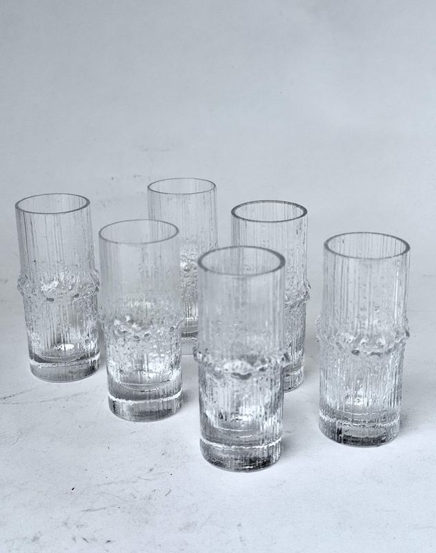Tapio Wirkkala for Iittala &#39;Niva&#39;  3&quot; cordial glasses