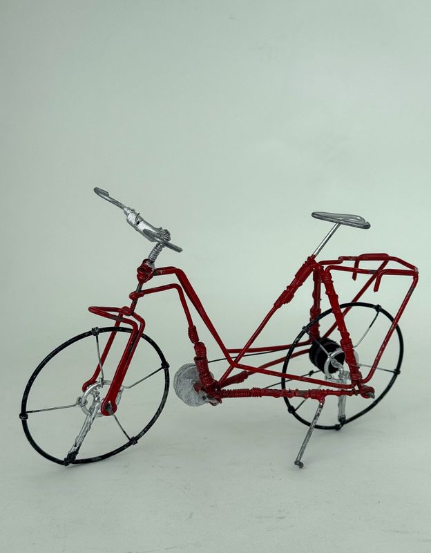 Wire Bike Sculpture