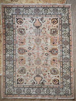 Oushak Rug - Turkey 4&#39; 5&quot; x 5&#39; 11 &quot;